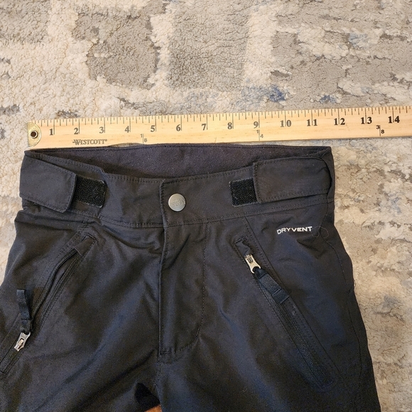 The North Face EZ Grow DryVent Black Snow pants. Kids size xxs. - Picture 7 of 16